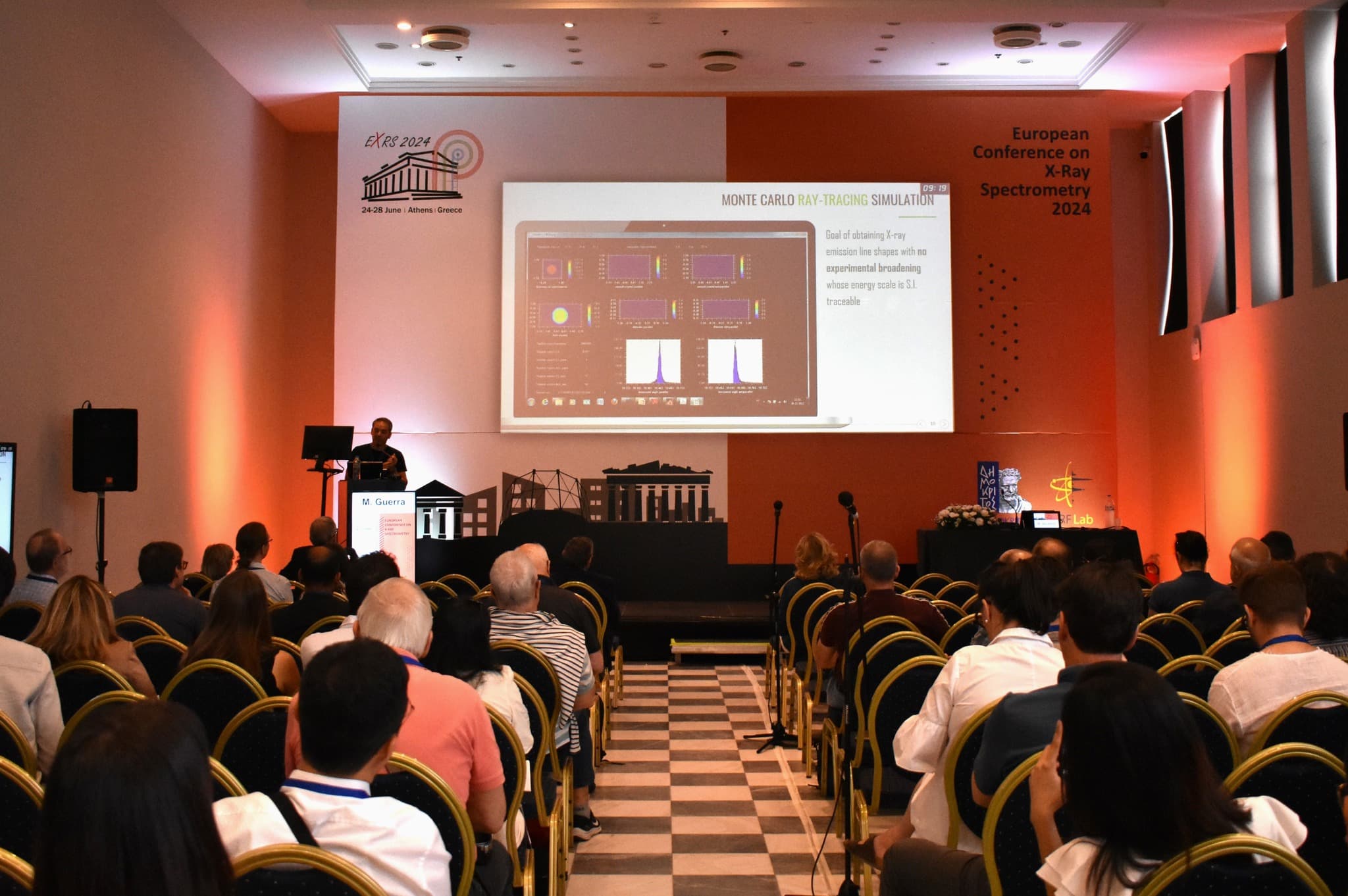 Conference registration desk